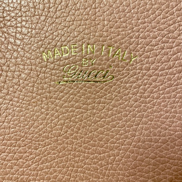 Gucci Pink Leather Tote Bag - Picture 4 of 13